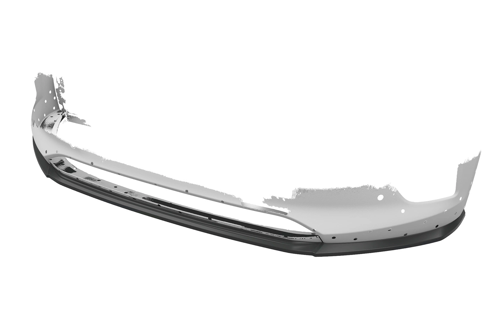Voorspoiler Hyundai Ioniq Glans Zwart van CSR Automotive (Facelift 2019-)