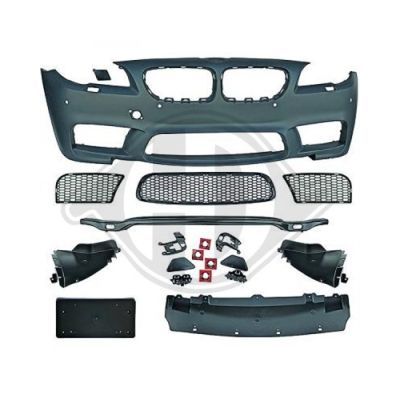 Voorbumper BMW F10/11 M5 Look incl. Grillen