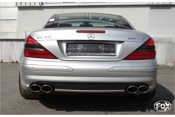 Mercedes SL55 SL500 R230 Einddemper rechts/links - 2x115x85 Typ 32 rec