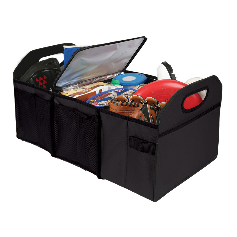 Comfortline Opvouwbare Kofferbak Organizer - Zwart - incl. koelvak