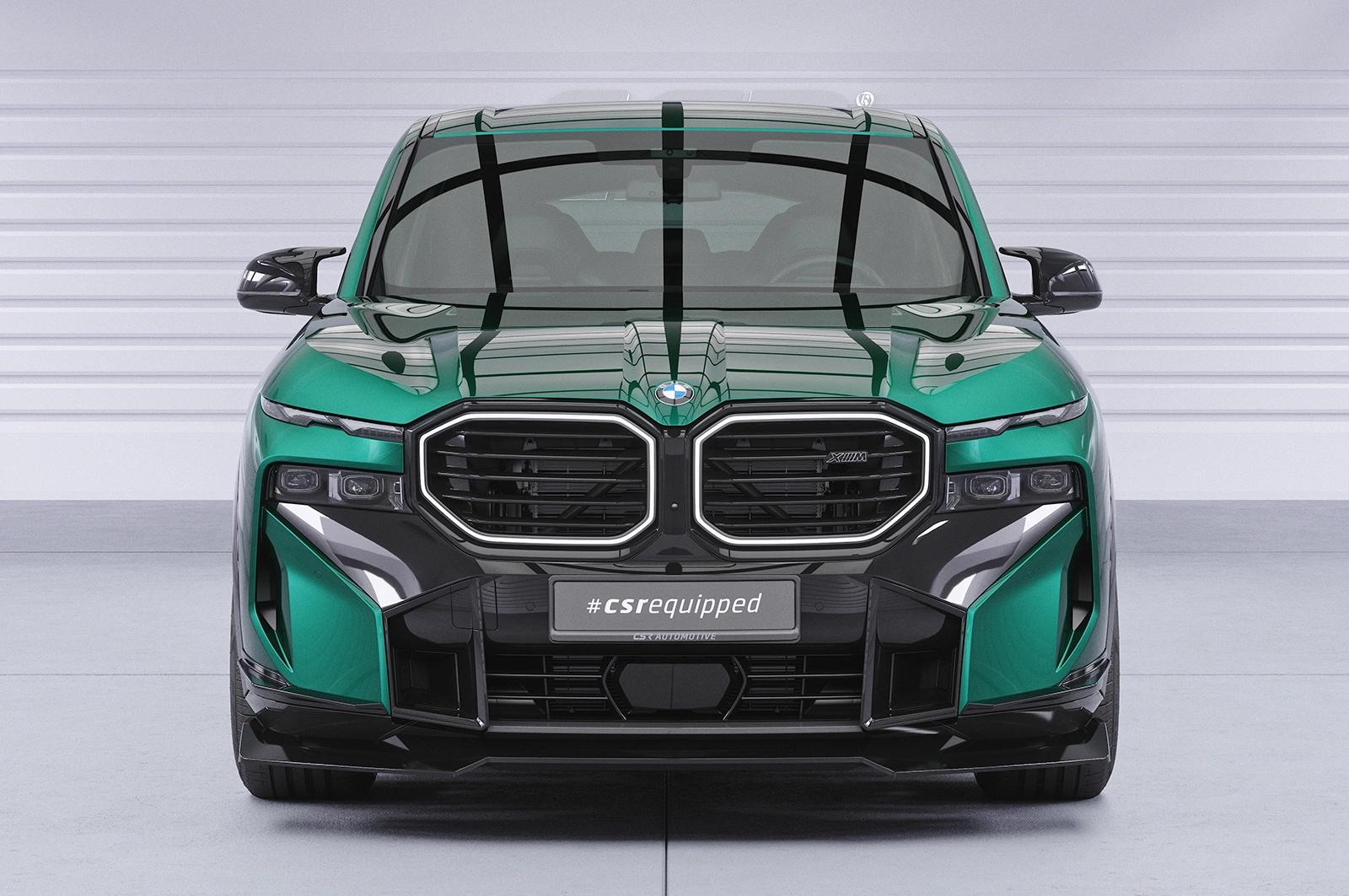 Voorspoiler BMW XM G09 Glans Zwart (2022)