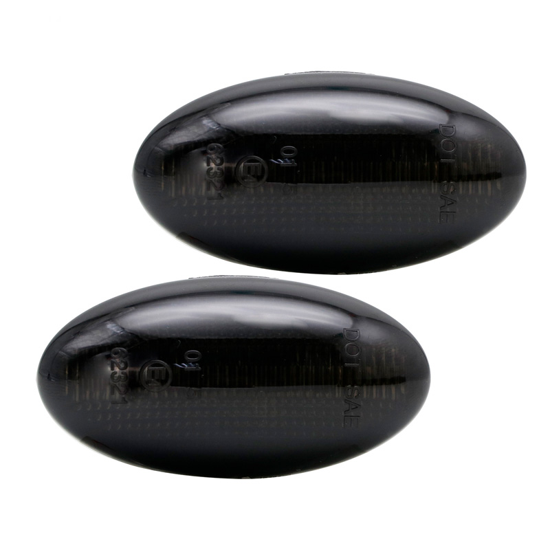 Set LED Zijknipperlichten  Toyota Aygo 2005-2014 & 2014- / Proace 2013- - Rookgrijs- incl. Dynamic Running Light