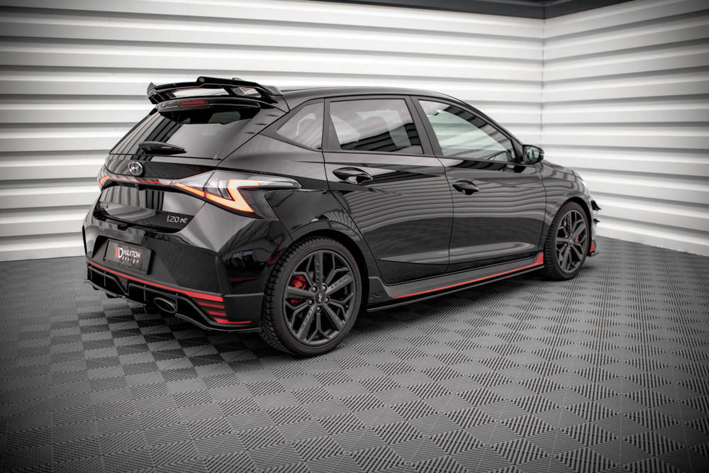 Zijskirts Hyundai I20 N Mk3 Glans Zwart
