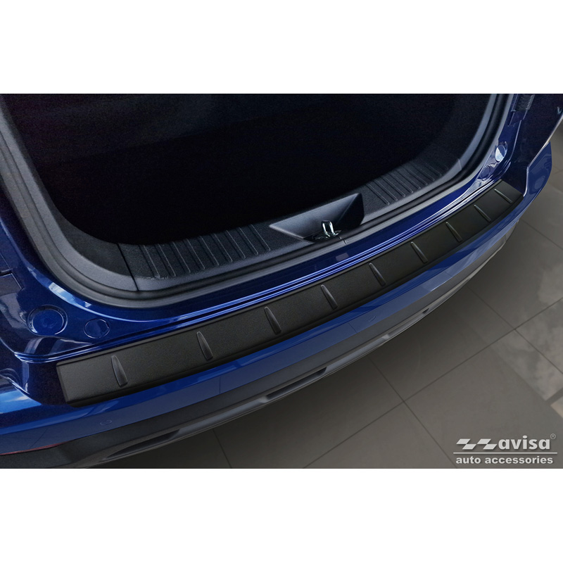 Matzwart RVS Achterbumperprotector  BAIC Beijing 3 (X35) 2023- 'Ribs'