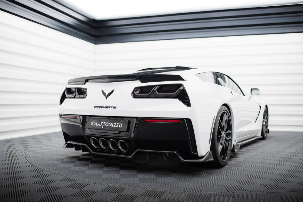 Achterspoiler + Achterzij Spoilers Chevrolet Corvette C7