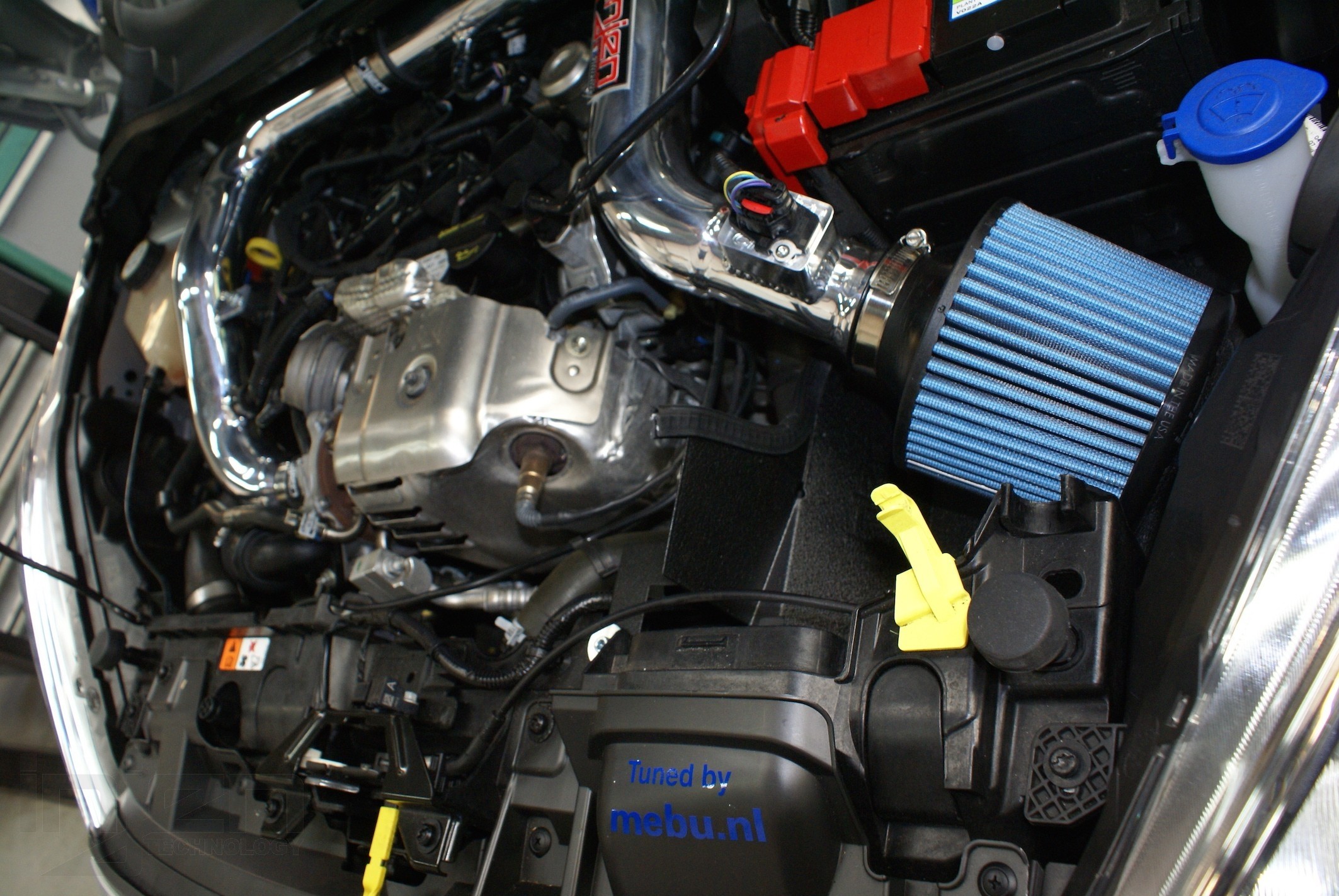 Fiesta 1.0L TURBO Eco Boost Short ram intake system Zwart