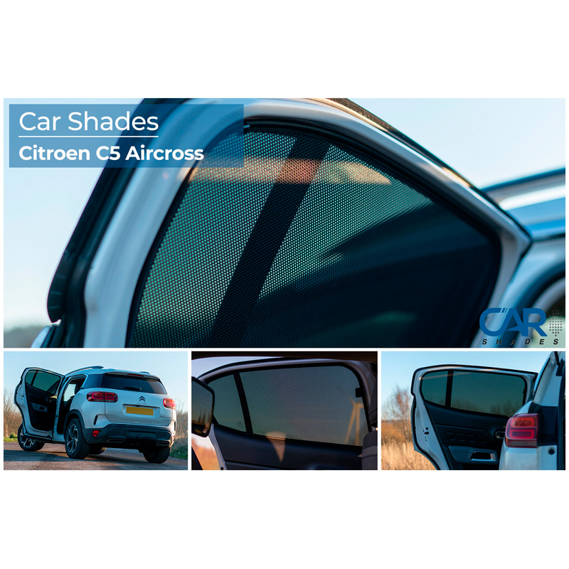 Set Car Shades (achterportieren)  Citroën C5 Aircross 2019- (2-delig)