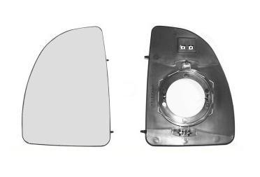 spiegelglas, verwarmd, boven, links Peugeot Boxer, 2002-2006