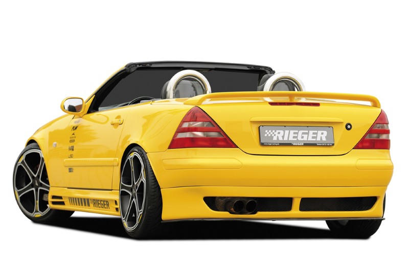 Achterbumper Diffusor Mercedes SLK tot model 00 Rieger