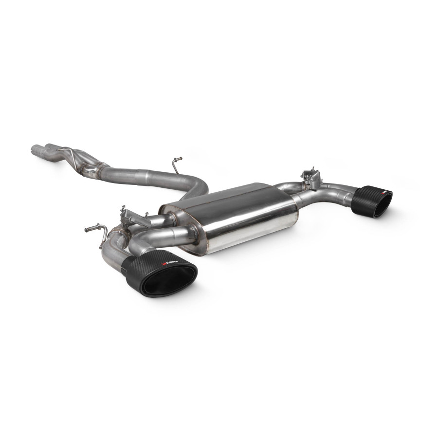 Audi RS3 8V Sportback 15 - 17 PFL Non-res cat-back system with valves