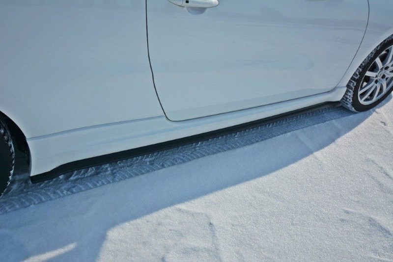 Zijskirts Diffusers Kia Cee'd / Pro Cee'd GT MK2 Glanzend Zwart