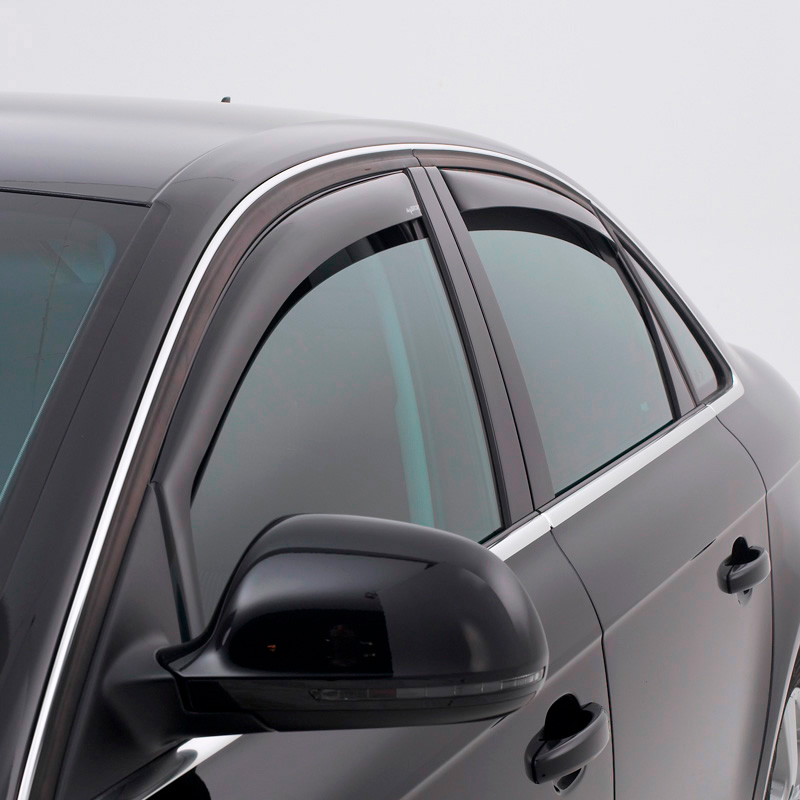 ClimAir Zijwindschermen Master Dark (achter)  Opel Frontera (OV24) 2024-