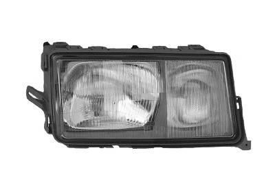 koplamp, H4+H3, pneum verstelb, links Mercedes W201 (190), 1983-