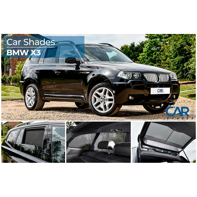 Set Car Shades  BMW X3 E83 2003-2010 (6-delig)