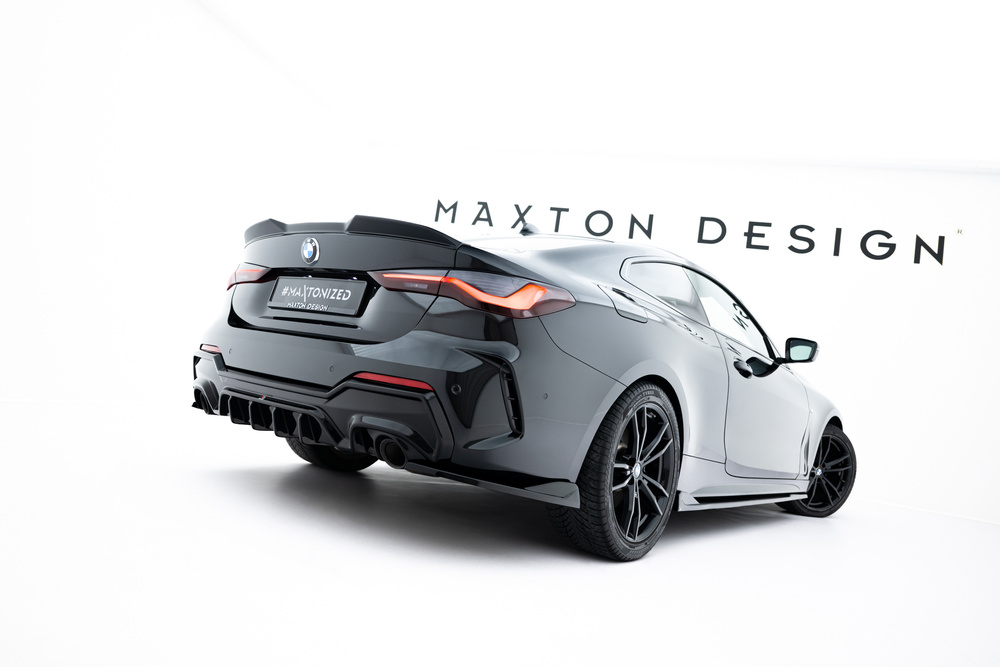 Achterzij Spoilers V.8 BMW 4 M-Pack G22 / G23 / G22 Facelift / G23 Facelift Maxton