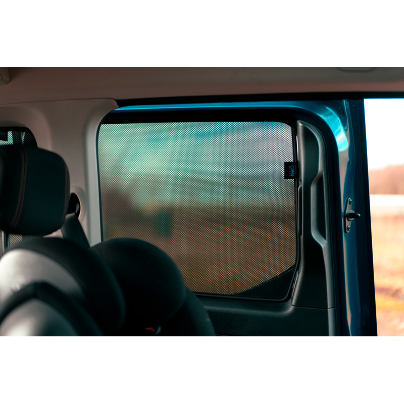 Set Car Shades  Citroen Berlingo Multispace 2018- (enkel met achterklep met te openen achterruit) (6-delig)