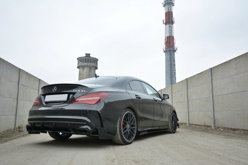 Race diffuser Mercedes CLA A45 AMG C117 Maxton Design