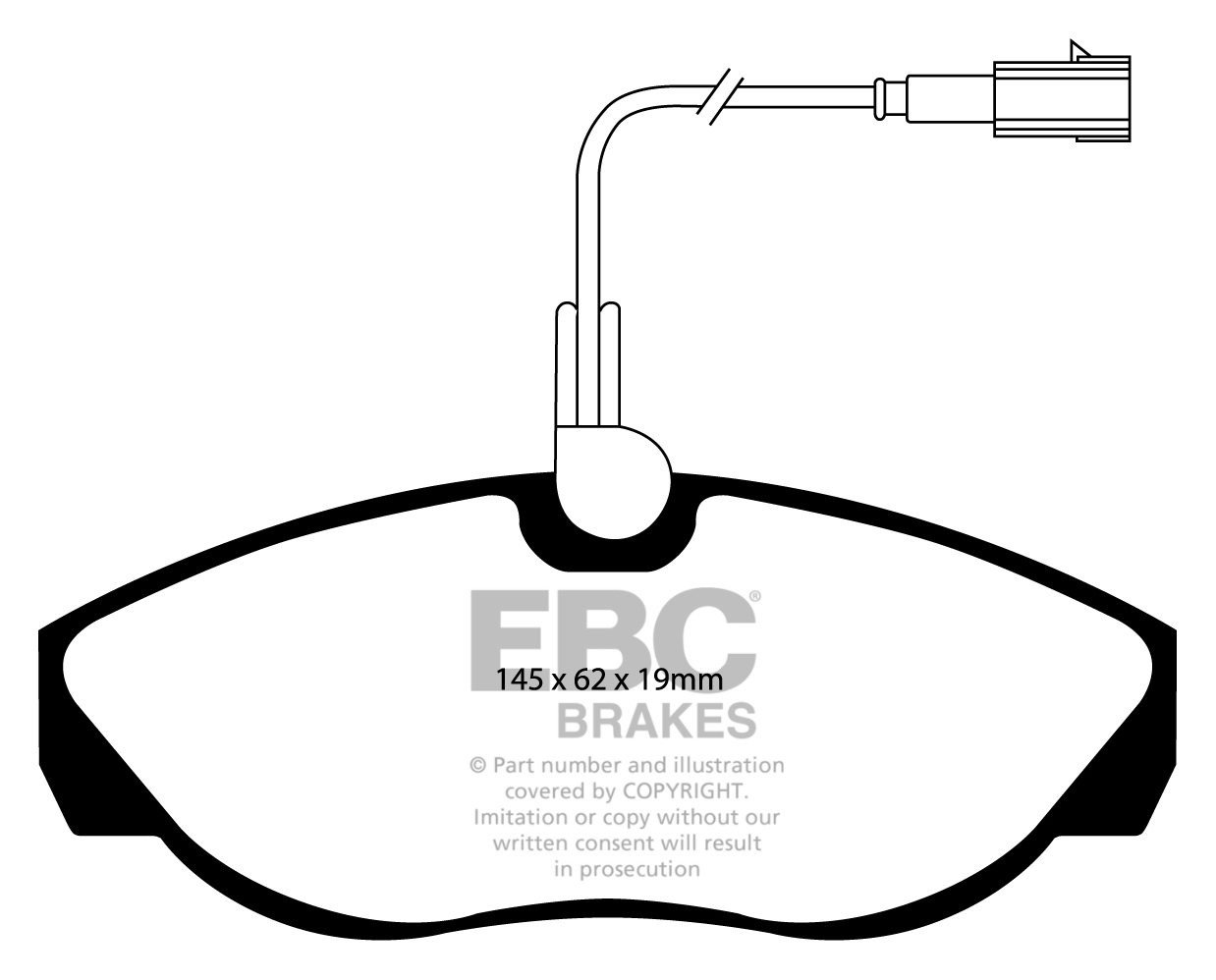 EBC Brakes PEUGEOT BEDRIJFSWAGEN Boxer 2.4 TD 99-2001 Remblokken