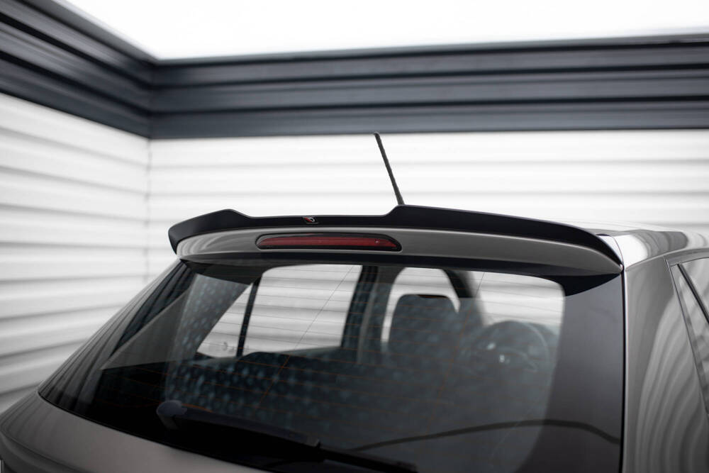 Spoiler Skoda Fabia Hatchback Mk3 2014 - 2019 Maxton Glans Zwart