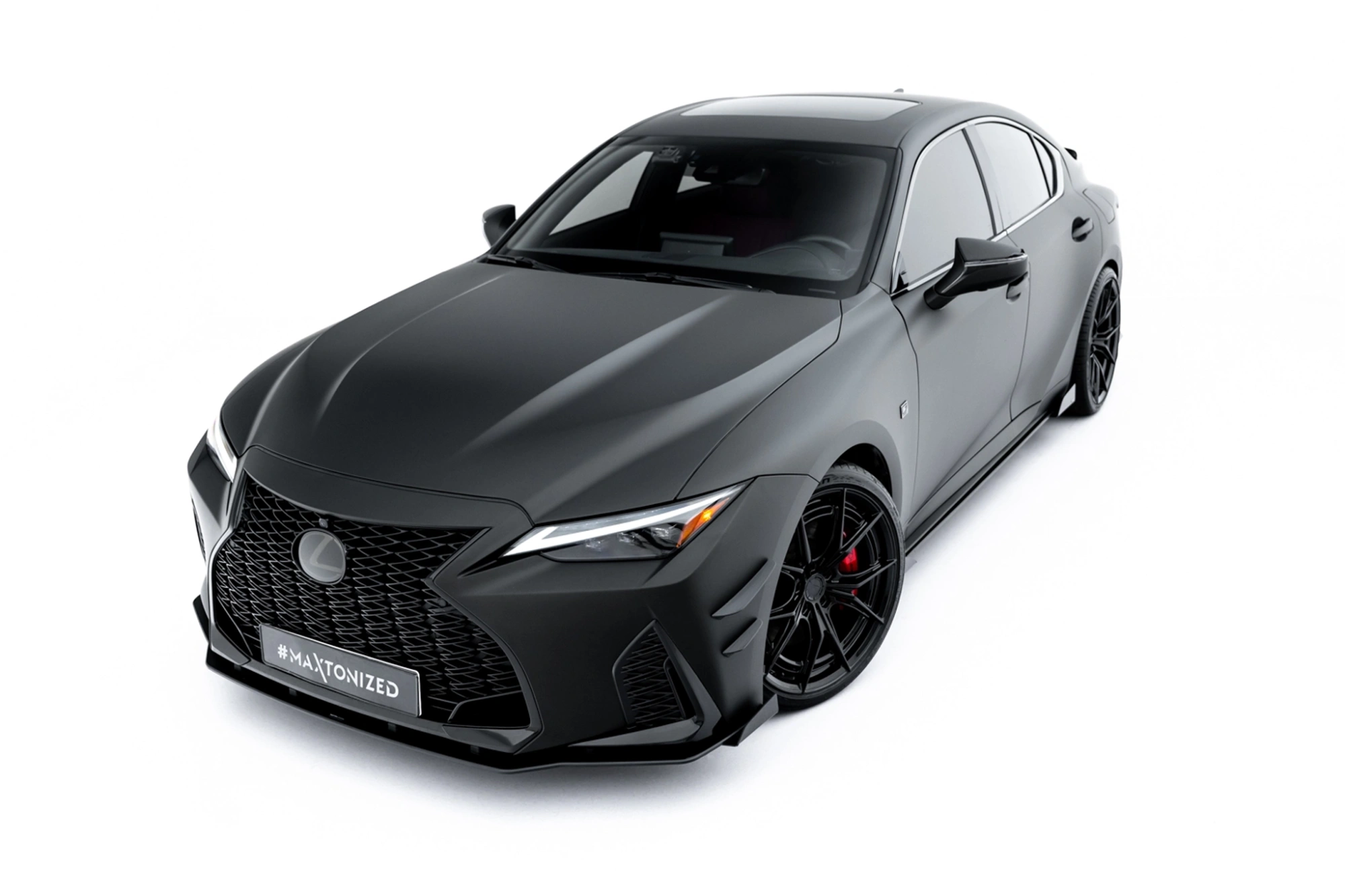 Voorspoiler Lexus IS 500 Mk3 Facelift 2 (XE30) Maxton Street Pro + Flaps