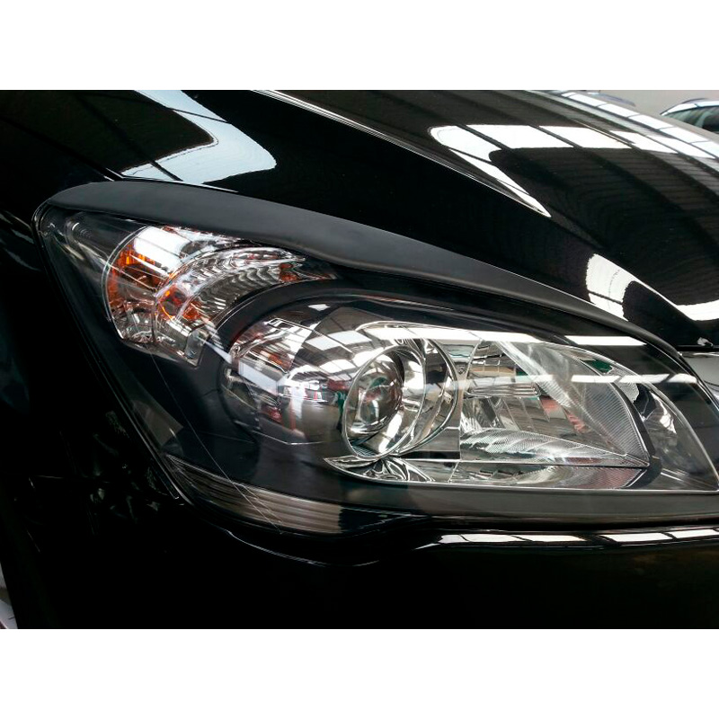 Koplampspoilers  Kia Cee'd 2006-2012 (ABS)