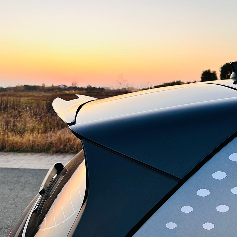 Dakspoiler (Spoiler Cap)  Volkswagen ID.3 2020- (ABS Glanzend zwart)