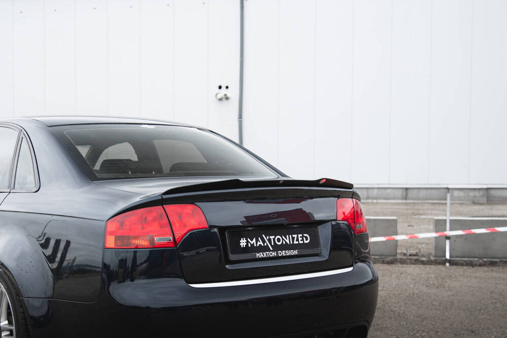 Spoiler Audi RS4 B7 Maxton Glans Zwart