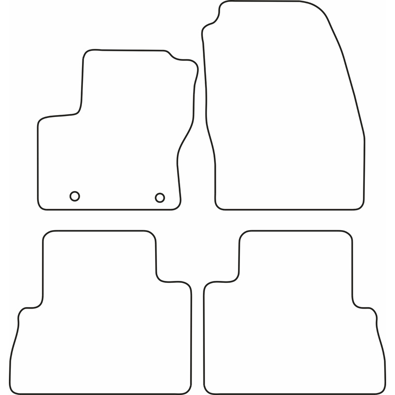 Automatten  Ford Focus C-Max 2011-2013