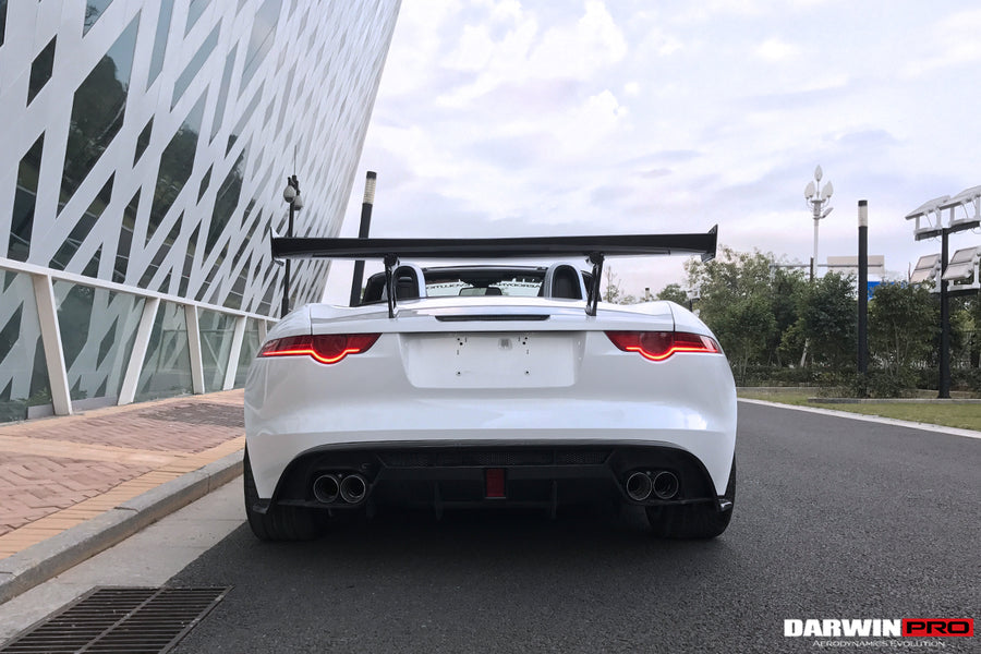 Jaguar F-Type Coupe/Convertible IMP Style Carbon Diffuser 2013-2017