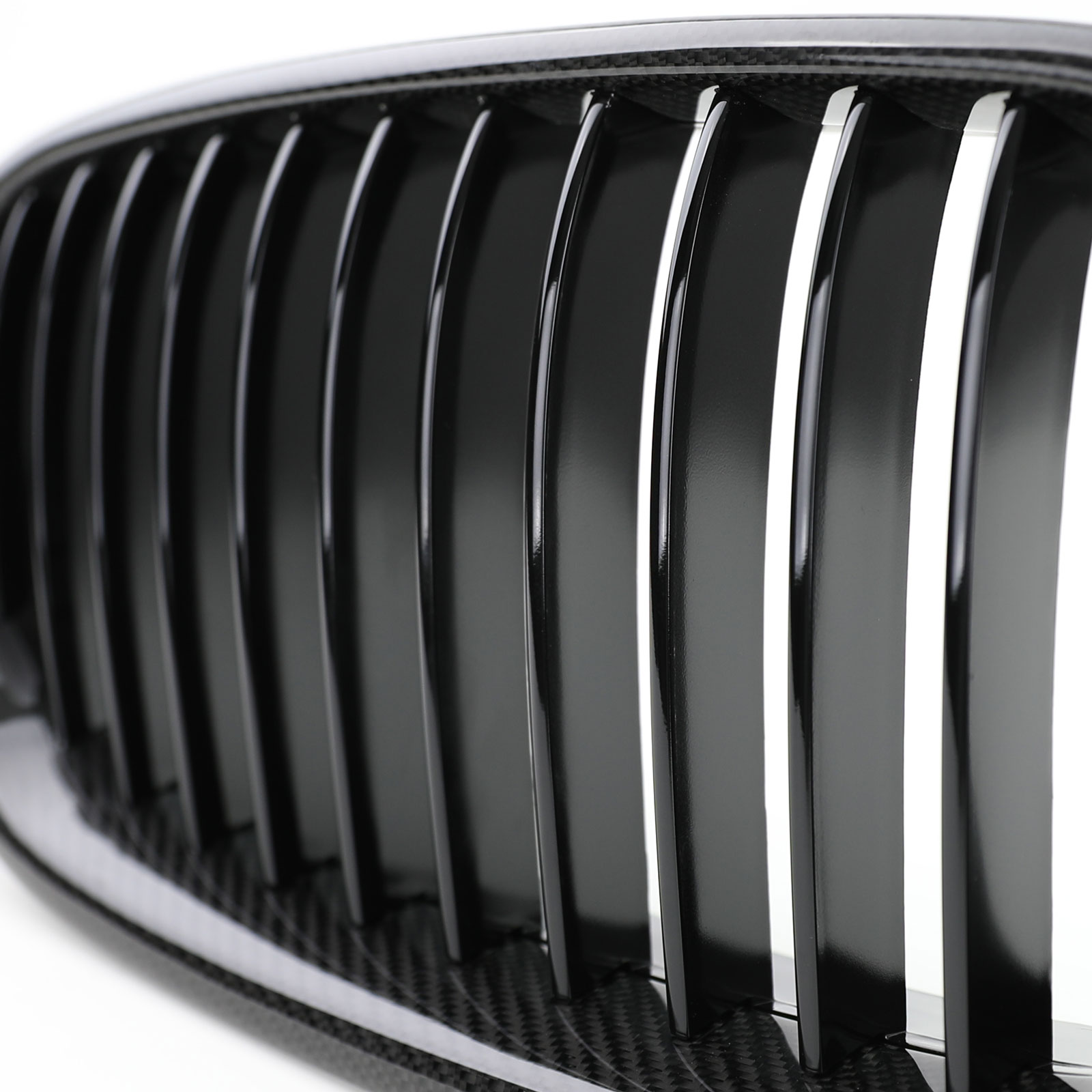 Grill Nieren BMW F10/F11 Carbon - Zwart 10-17