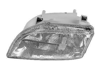 koplamp, H4+H1, links Renault Espace, 1991-1997