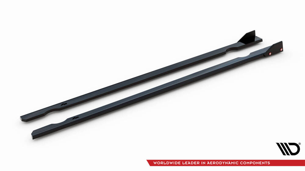 Zijskirts V.3 + Flaps Volkswagen Golf R Mk7