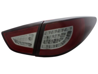Achterlichten Hyundai Tucson IX35 met Tube en LED 09- Rood/S