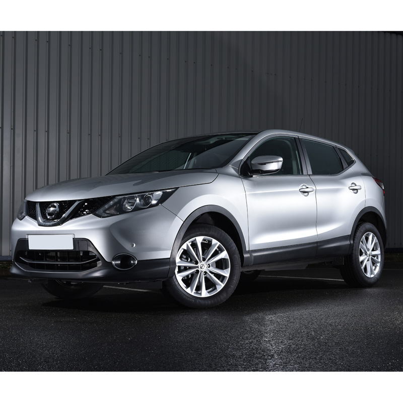 Set Car Shades  Nissan Qashqai 5 deurs 2014-2017 (6-delig)