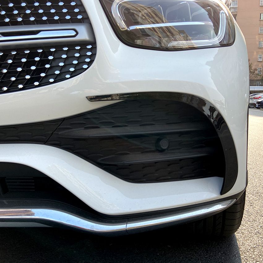 Canards Mercedes GLC AMG Pakket X253 C253 FL Glans Zwart