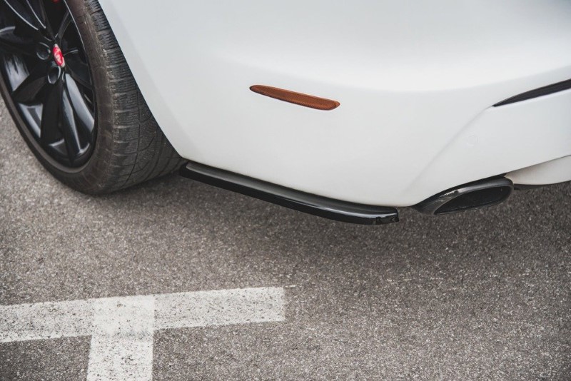 Achterzij Spoilers Jaguar XJ X351 Glanzend Zwart