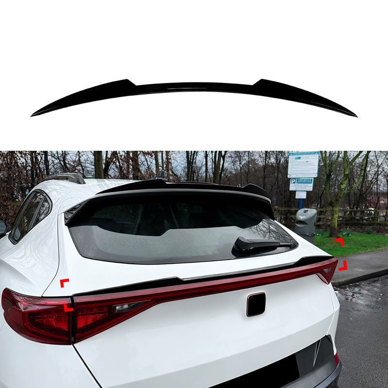 Onderste achterspoiler  Cupra Formentor 2020-2024 & Facelift 2024- (ABS Glanzend zwart)
