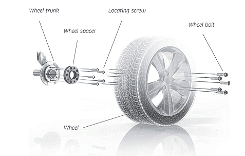 Pro Spacers VW Scirocco 08.08-.. 5x112 25mm Eibach