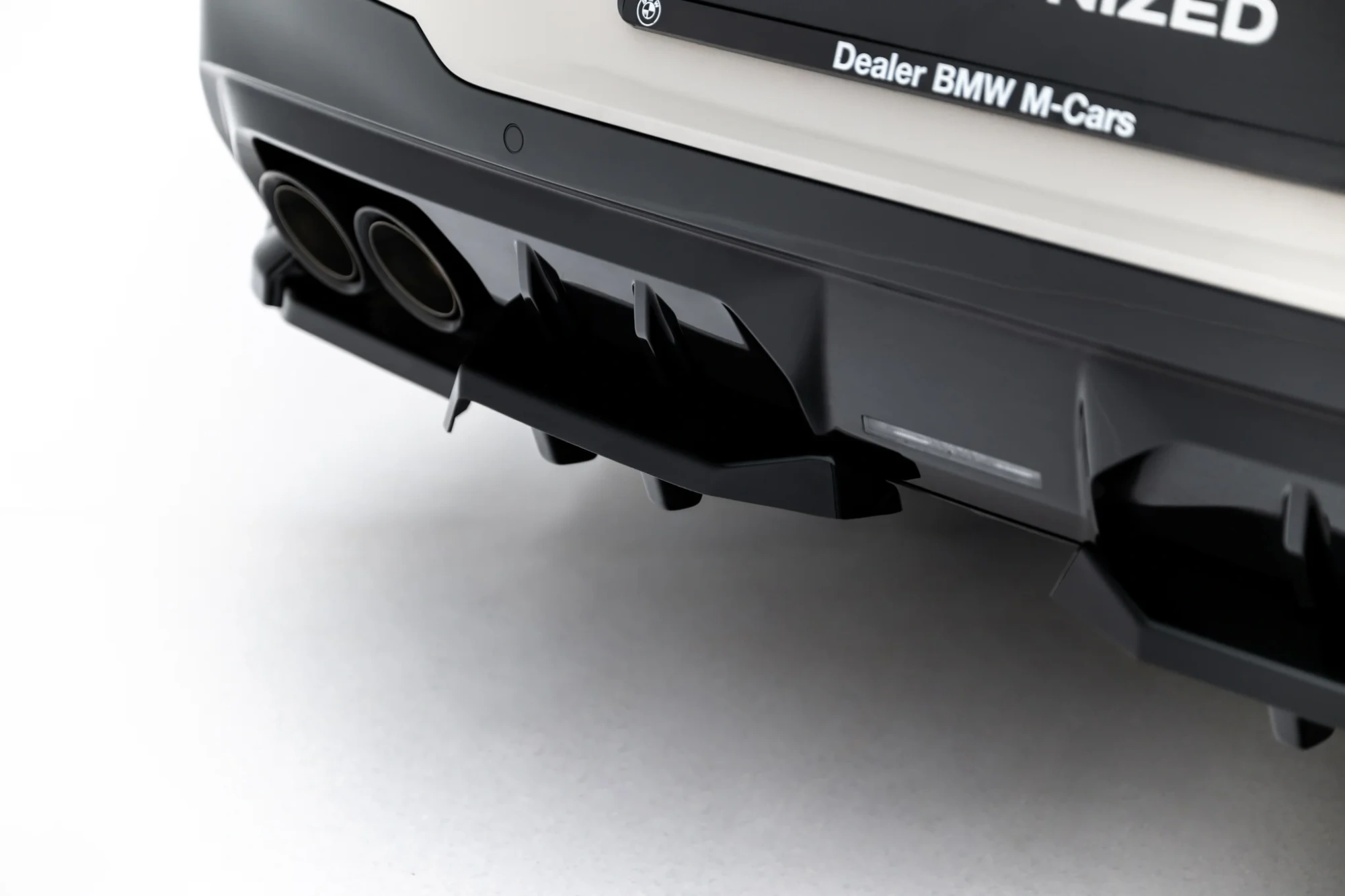 Diffusor BMW X3 M50 G45 Glans Zwart Maxton