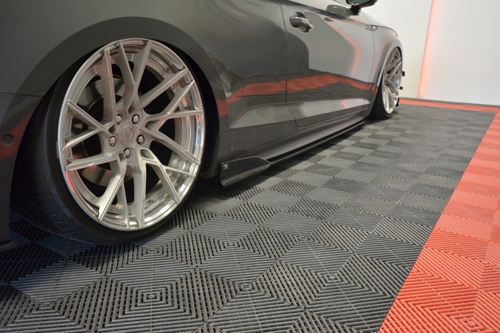 Zijskirts Audi A5 S Line / S5 Maxton ABS