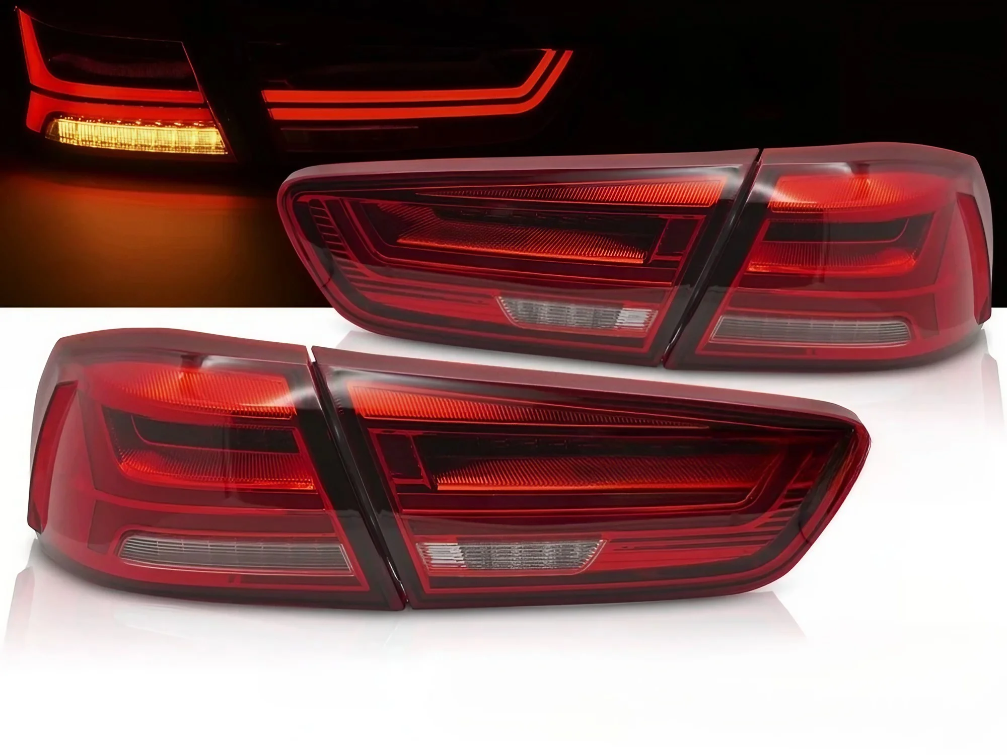 Achterlichten Mitsubishi Lancer 08- LED Tube