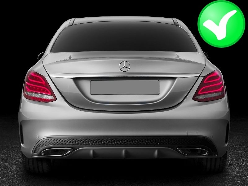 Sierstukken 43 AMG look Mercedes C W205 E W212 GLE W166 GLC W253