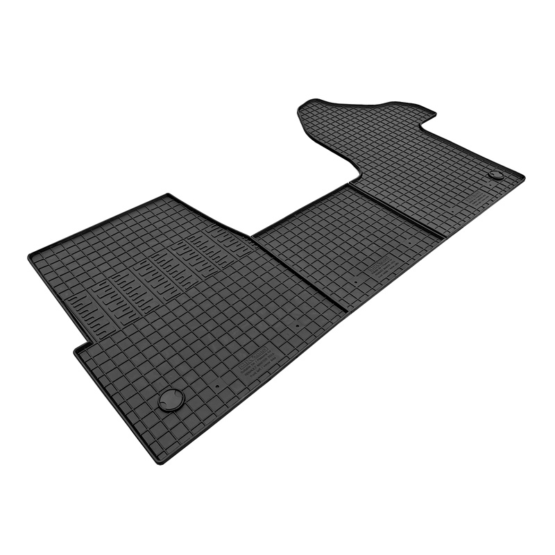 Rubber matten  Renault Master IV 2024- & Nissan Interstar 2024- (3-delig + montagesysteem)