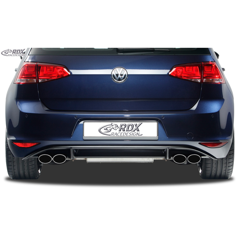 Achterskirt 'Diffusor'  Volkswagen Golf VII HB 3/5-deurs 2012- 'R-Look' excl. GTi/GTD (PUR)