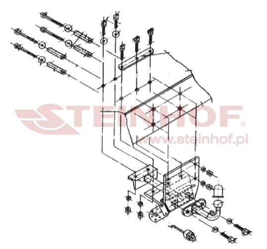 Trekhaak Opel Astra I (F) Estate 1991-08/2002