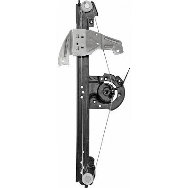 Raammechanisme Voorzijde Links Citroen C1/P107