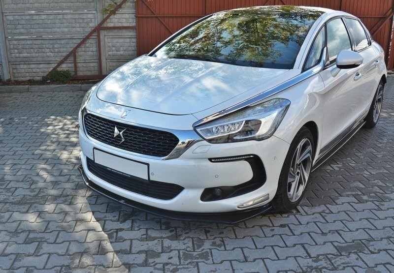 Voorspoiler Citroen DS5 Facelift V.2 Glanzend Zwart
