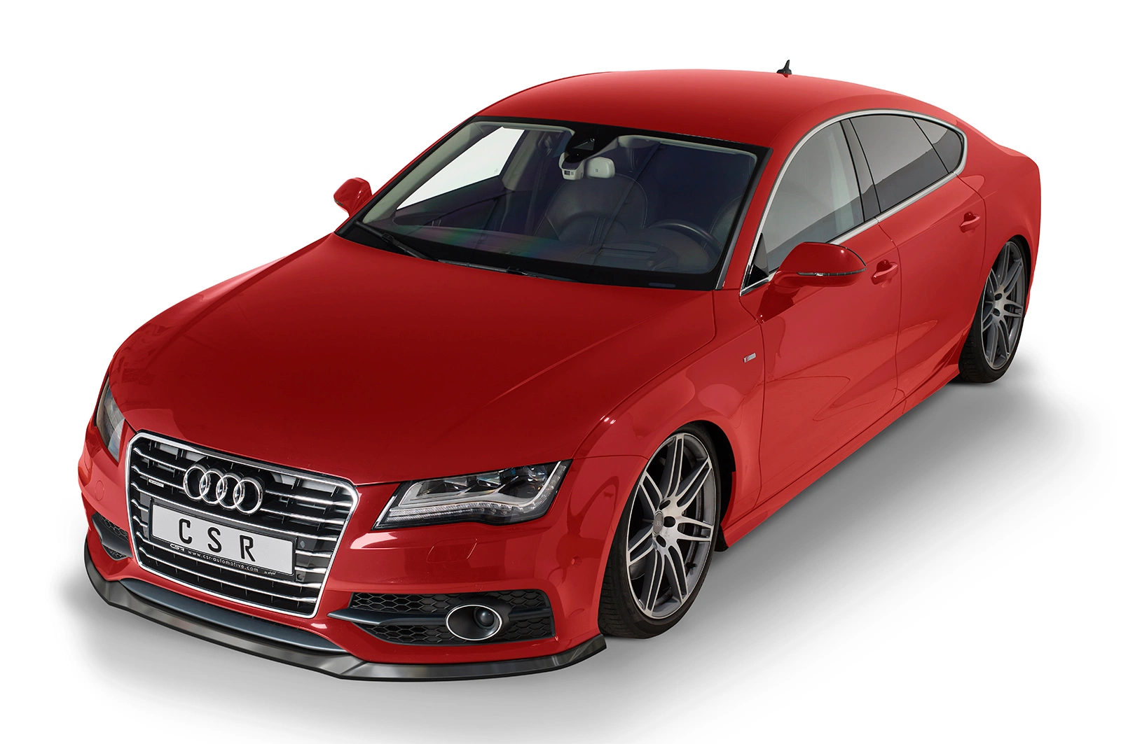 Voorspoiler Audi A7 S-Line / S7 C7 (Typ 4G) 2010-2014 (A7) / 2012-2014 (S7) Glans Zwart – CSR