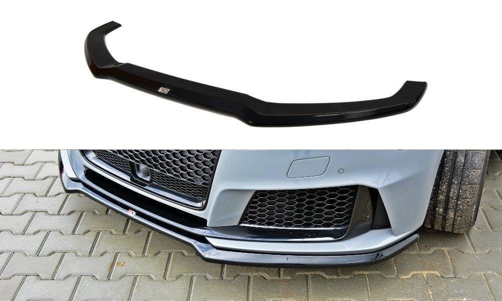 Voorspoiler V.1 Audi RS3 8V Sportback Glanzend zwart