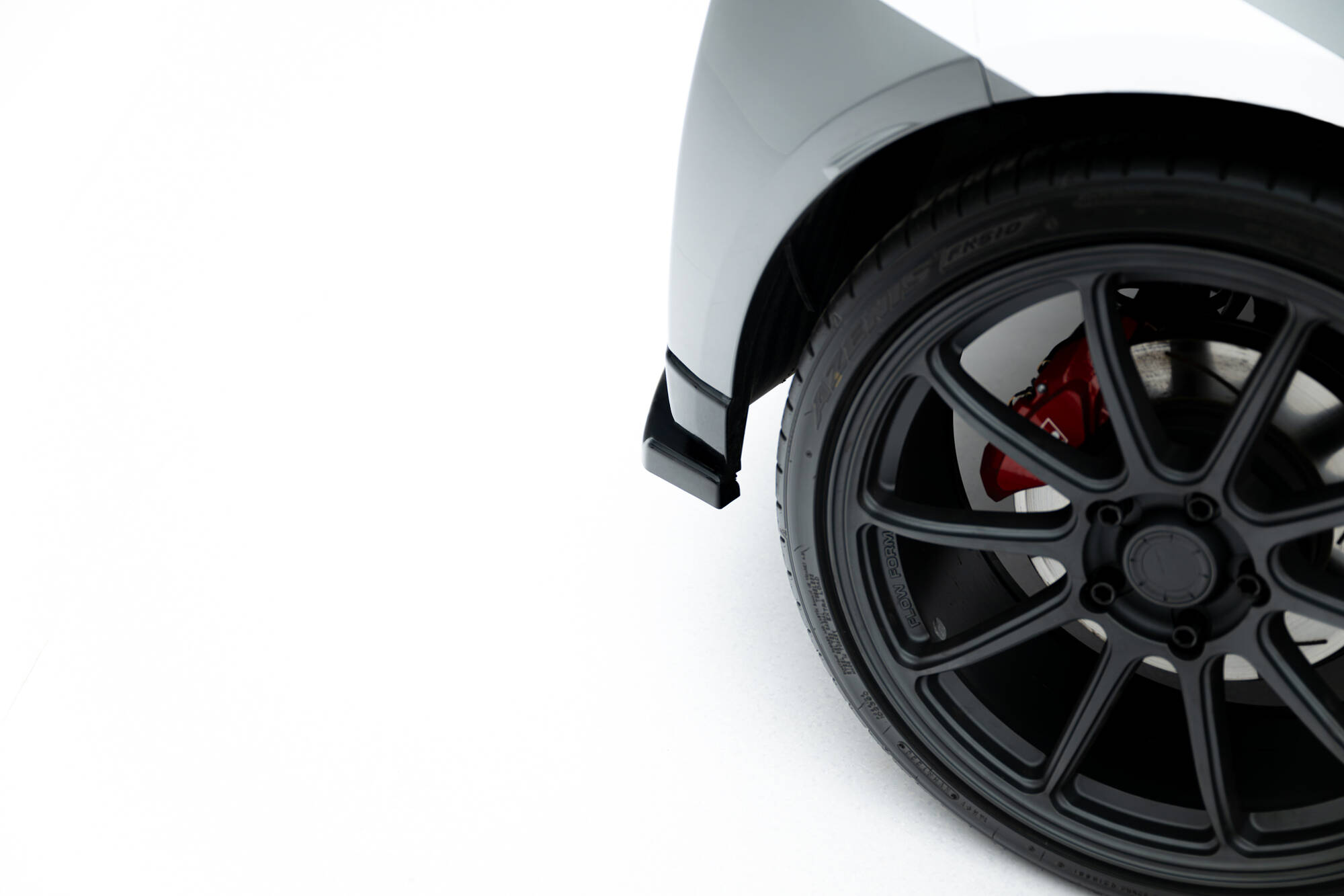 Achterzij spoilers Toyota GR Yaris MK4 Facelift Maxton Glanzend zwart